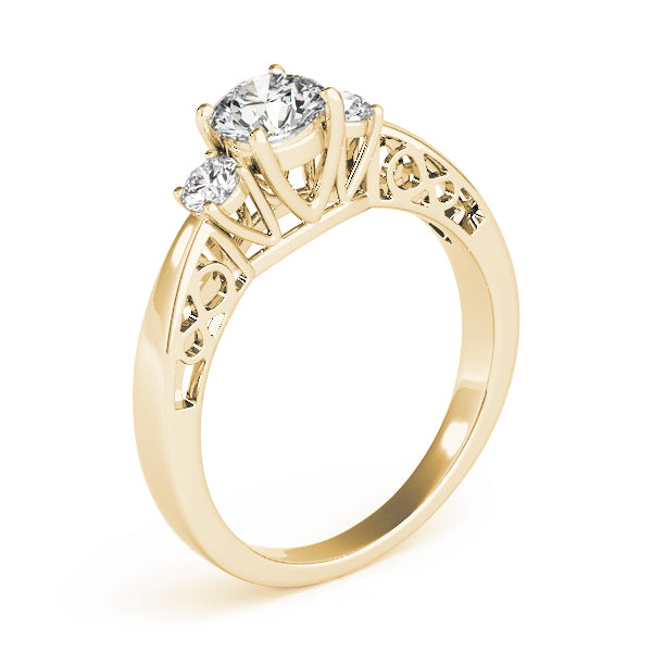 Round Engagement Ring M82743