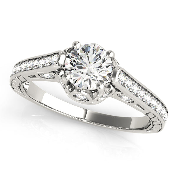 Round Engagement Ring M82755-1