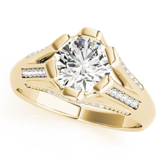 Round Engagement Ring M82780