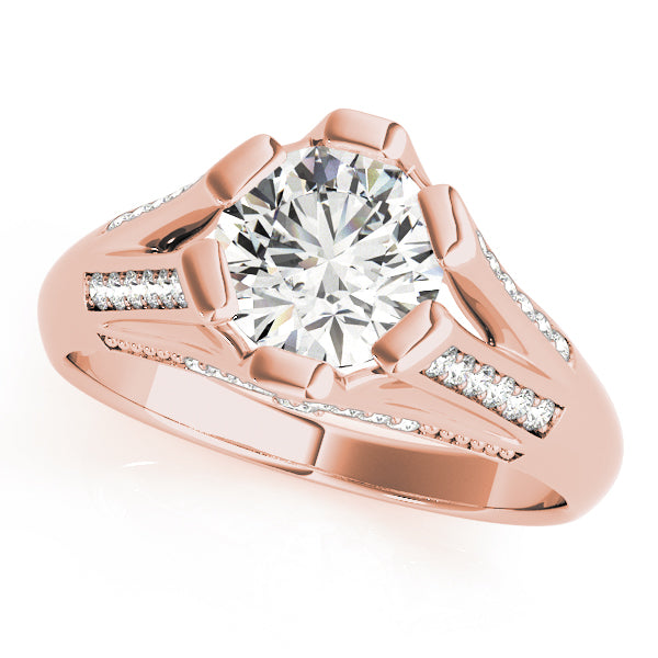 Round Engagement Ring M82780