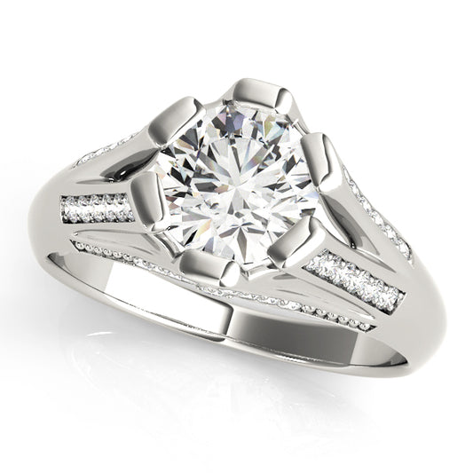 Round Engagement Ring M82780