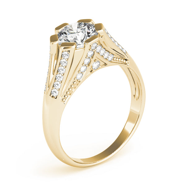 Round Engagement Ring M82780