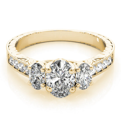 Oval Engagement Ring M82818-A