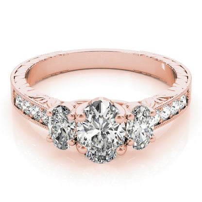 Oval Engagement Ring M82818-A