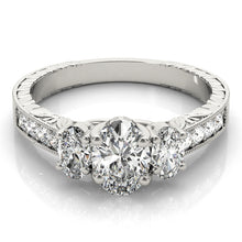 Load image into Gallery viewer, Oval Engagement Ring M82818-C
