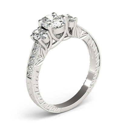 Oval Engagement Ring M82818-A