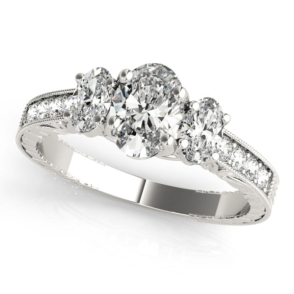 Oval Engagement Ring M82818-A