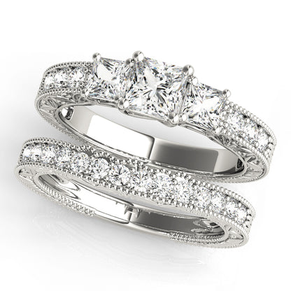 Square Engagement Ring M82819-A