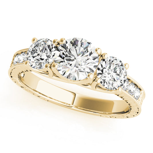 Round Engagement Ring M82820-A
