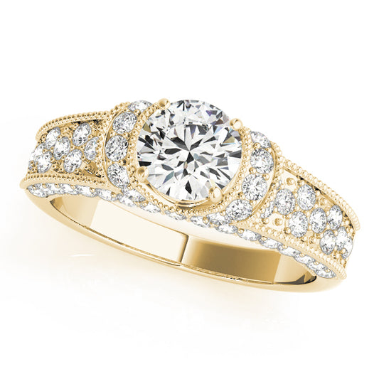 Round Engagement Ring M82823-A