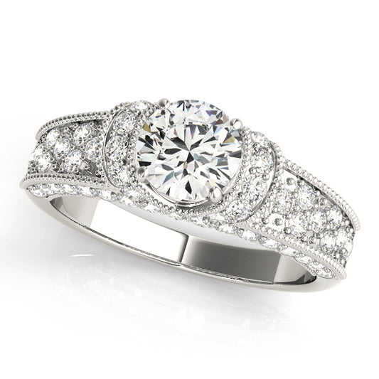 Round Engagement Ring M82823-A