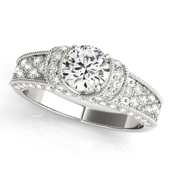 Round Engagement Ring M82823-A