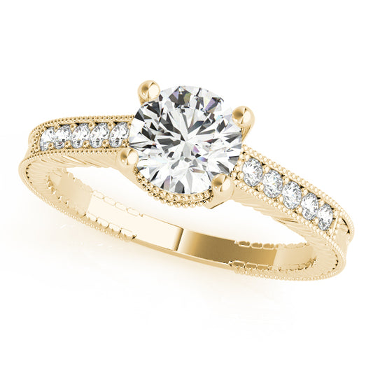 Round Engagement Ring M82855-E