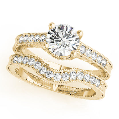 Round Engagement Ring M82855-A