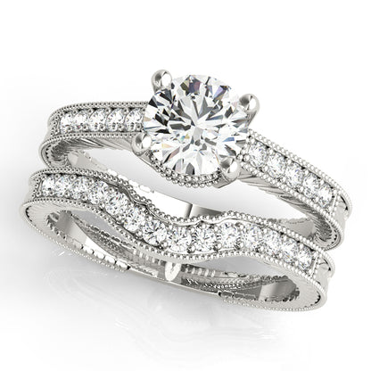 Round Engagement Ring M82855-A