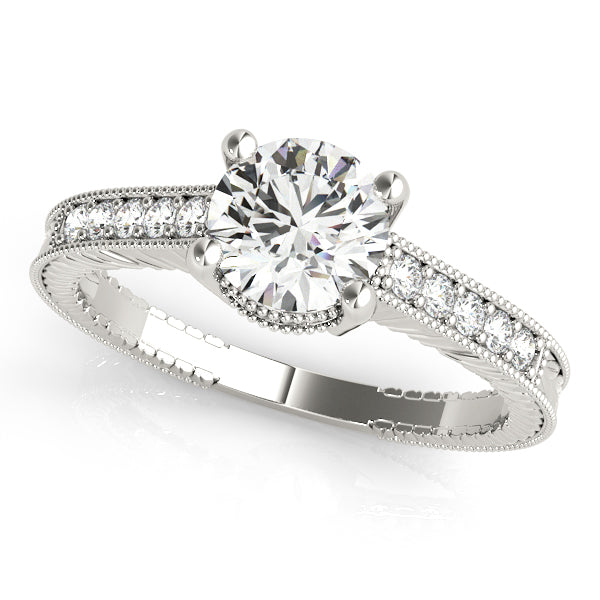 Round Engagement Ring M82855-A