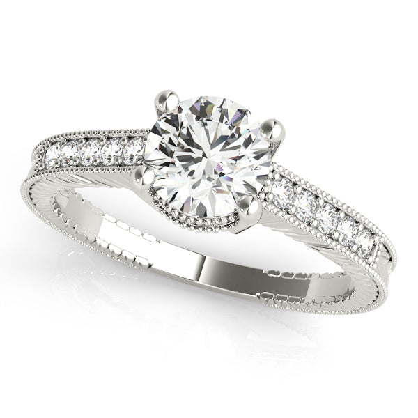 Round Engagement Ring M82855-D