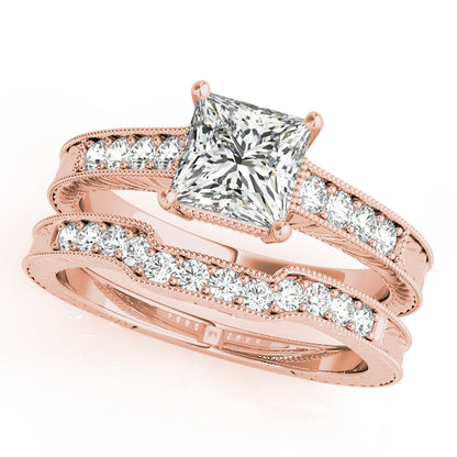 Square Engagement Ring M82856-E