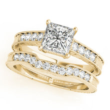 Load image into Gallery viewer, Square Engagement Ring M82856-B
