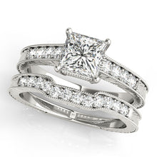 Load image into Gallery viewer, Square Engagement Ring M82856-B
