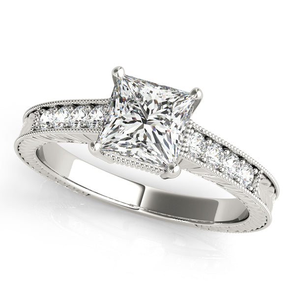 Square Engagement Ring M82856-A