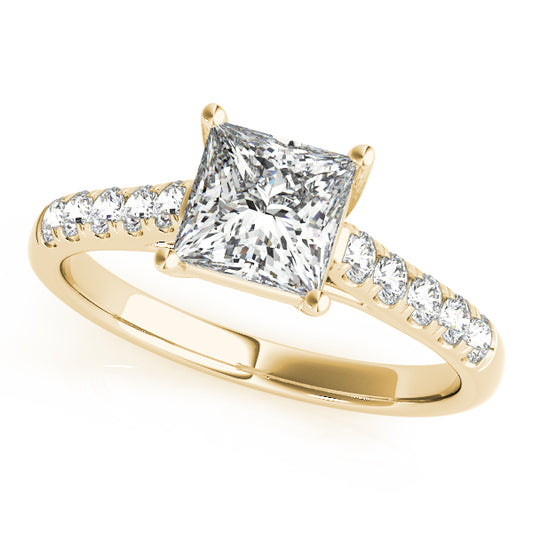Square Engagement Ring M82857-D
