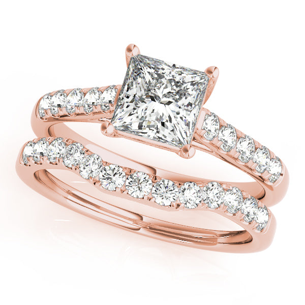 Square Engagement Ring M82857-E