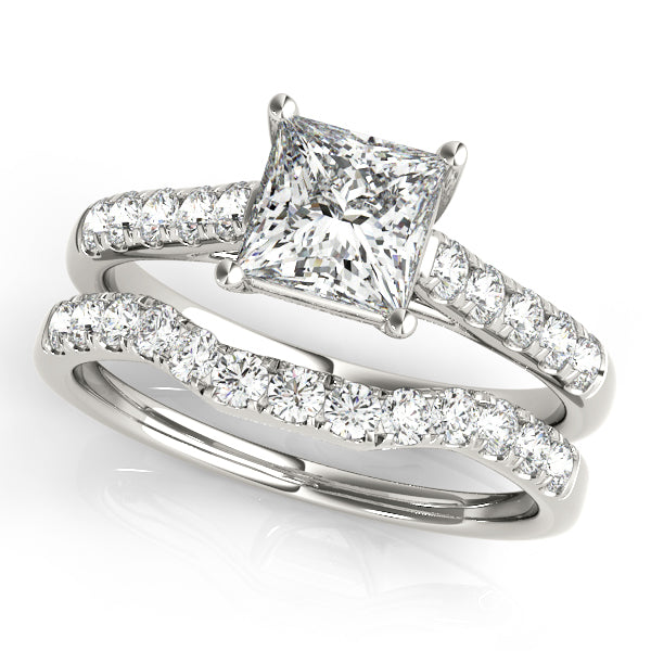 Square Engagement Ring M82857-A