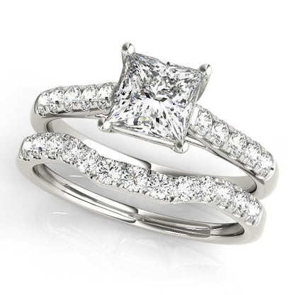 Square Engagement Ring M82857-C