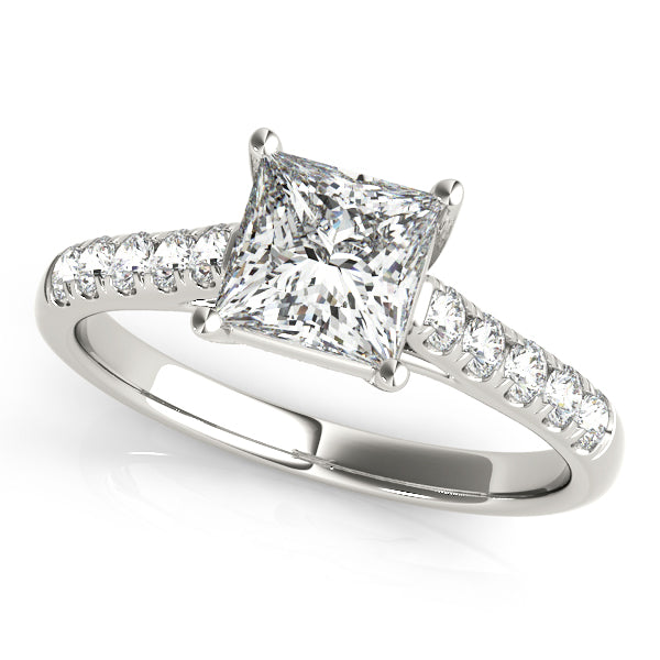 Square Engagement Ring M82857-F