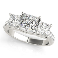 Square Engagement Ring M82872-B