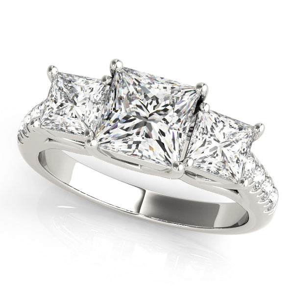 Square Engagement Ring M82872-A
