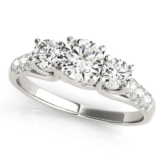 Round Engagement Ring M82876-1/2