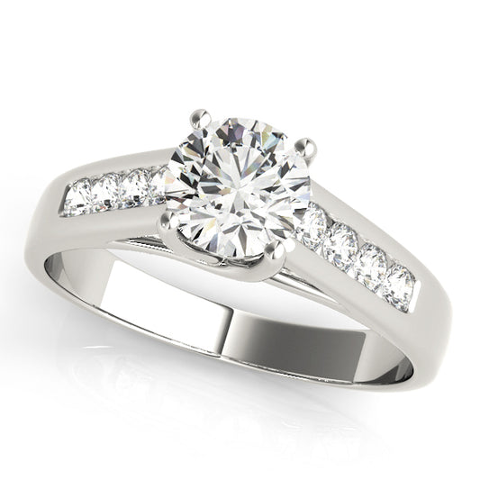 Round Engagement Ring M82878-1