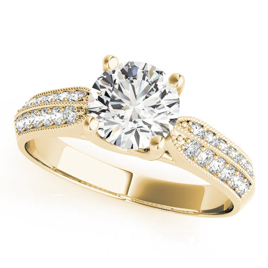 Round Engagement Ring M82890-G