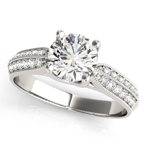 Round Engagement Ring M82890-D