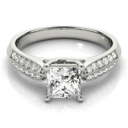 Square Engagement Ring M82891-D