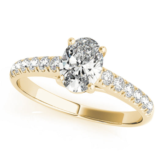 Oval Engagement Ring M82901-6X4