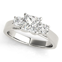 Load image into Gallery viewer, Square Engagement Ring M82921-1/2
