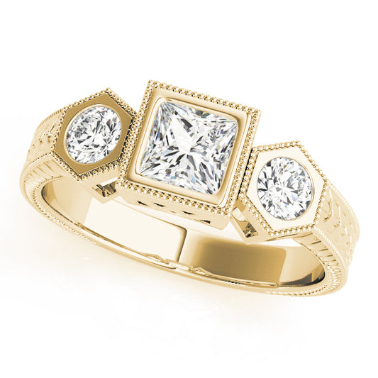 Square Engagement Ring M82922-1
