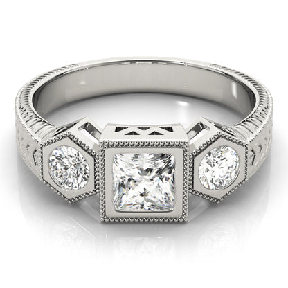 Square Engagement Ring M82922-2
