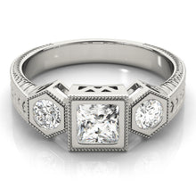 Load image into Gallery viewer, Square Engagement Ring M82922-11/2
