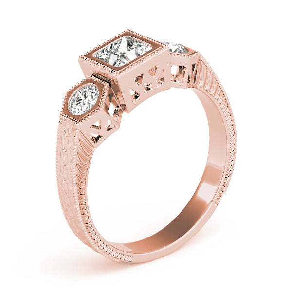 Square Engagement Ring M82922-11/2