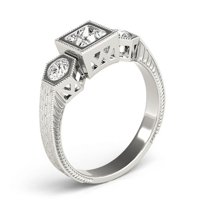 Square Engagement Ring M82922-11/2