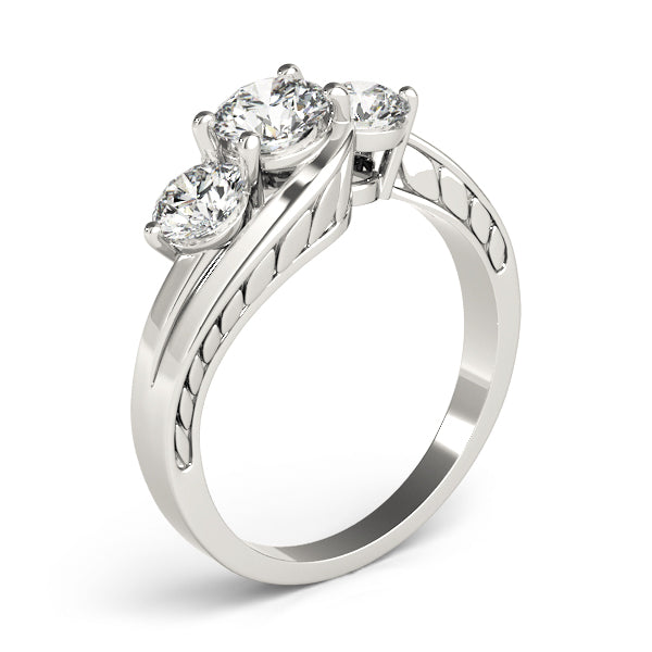 Round Engagement Ring M82951-11/2