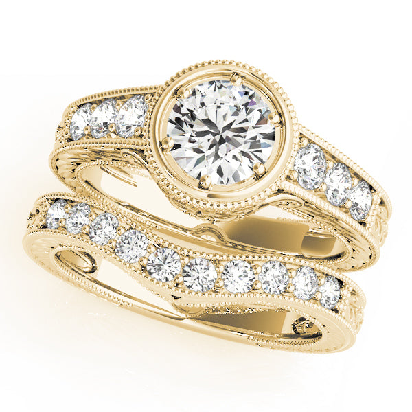 Round Engagement Ring M82958-3/4