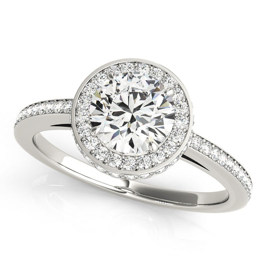 Round Engagement Ring M82964-1