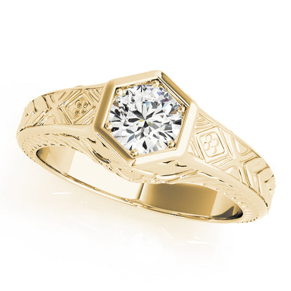 Round Engagement Ring M82968