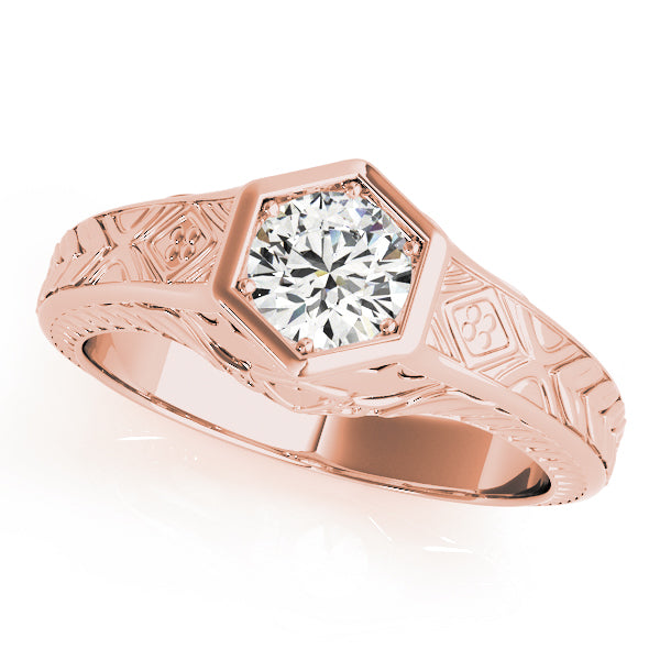 Round Engagement Ring M82968