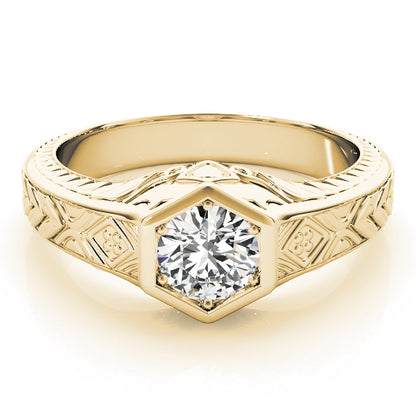 Round Engagement Ring M82968